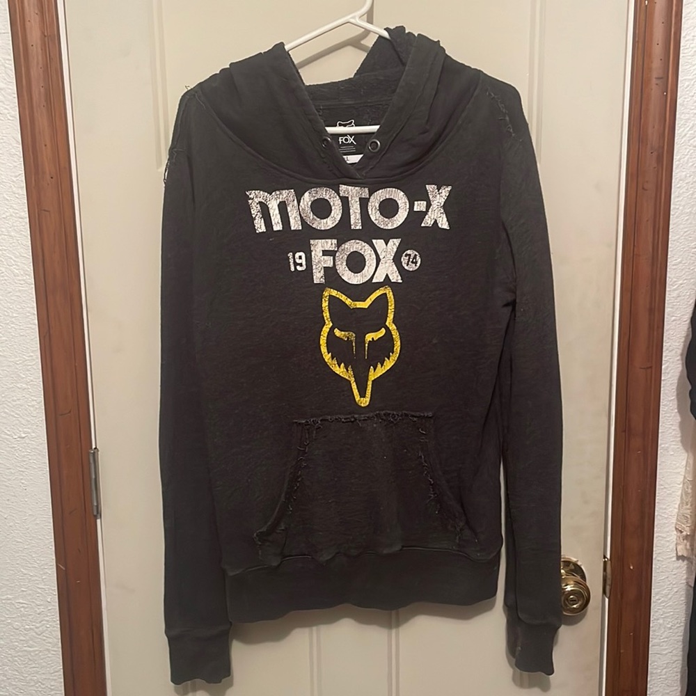 Fox racing vintage hooded hoodie